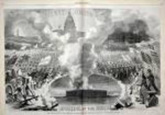 Battle at Fort Sumter