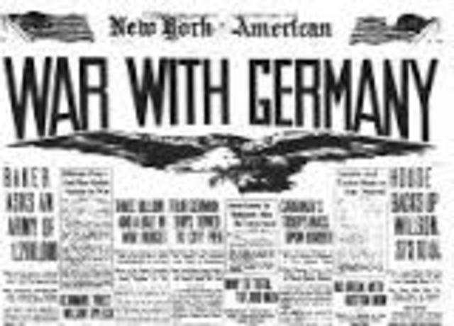 Germany declares war on USA