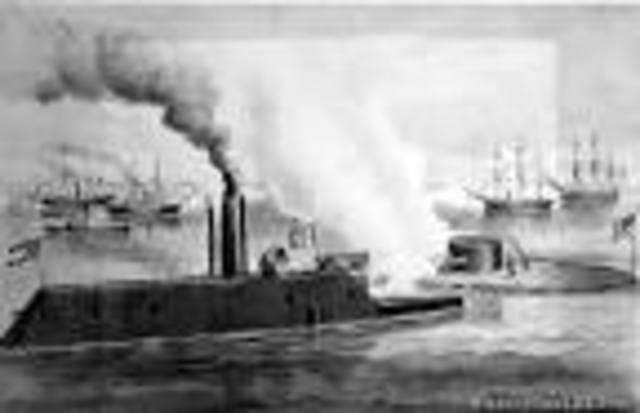 The Monitor vs The Merrimack