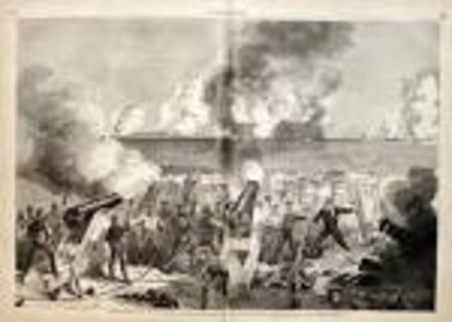 Battle at Fort Sumter