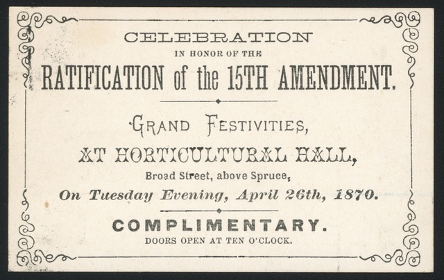 The Fifteenth Amendment
