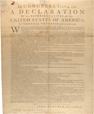 Declaration of Independence
