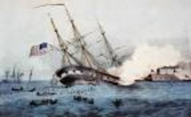 The Monitor vs the Merrimack