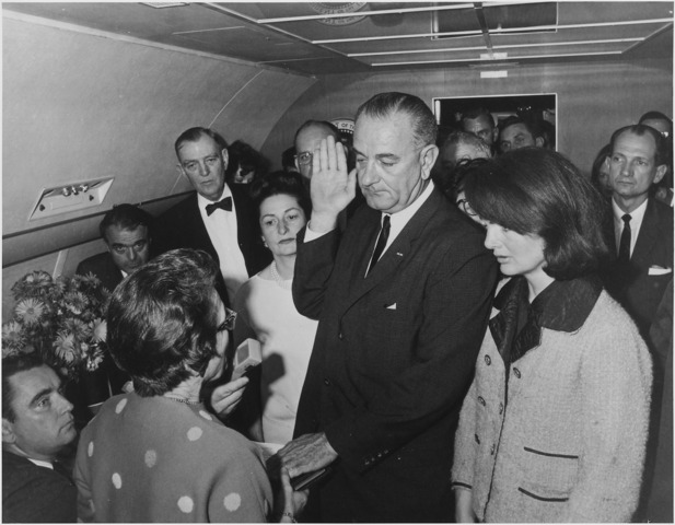 Lyndon B. Johnson Succeeds JFK