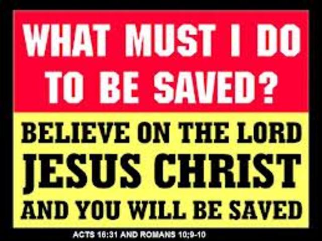 Accepting Jesus Christ