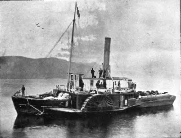 The First Steam Ship Crosses the Atlantic
