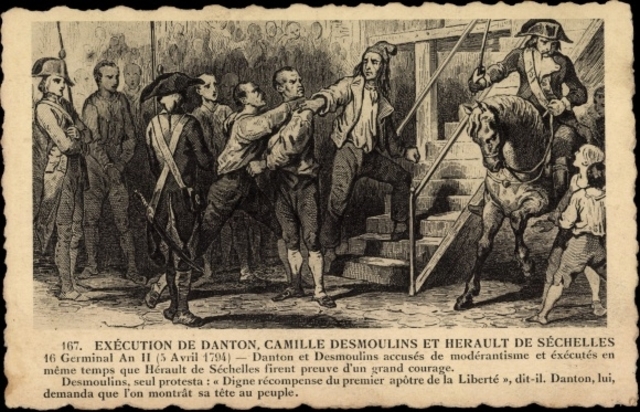 Georges Danton Executed