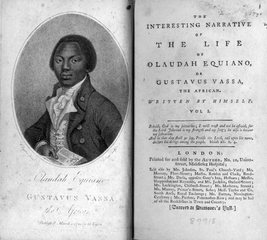Life of Olaudah Equiano book publishes