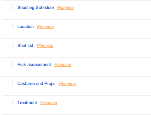 Planning