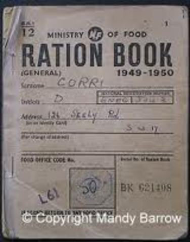 Rationing Starts In The UK