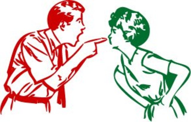 the hokies and heelots start to argue