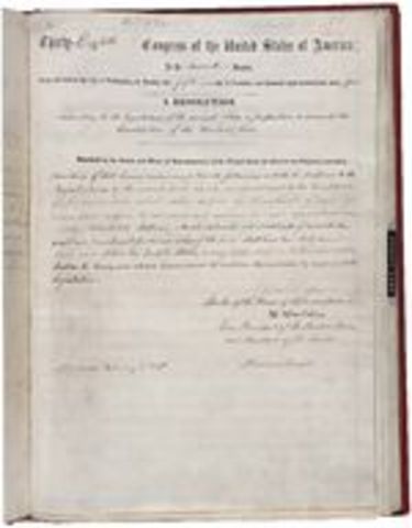 The Thirteenth Amendment