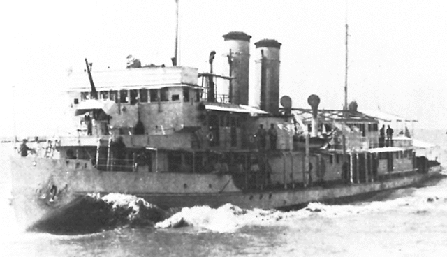 The USS Panay is sunk by the Japanese