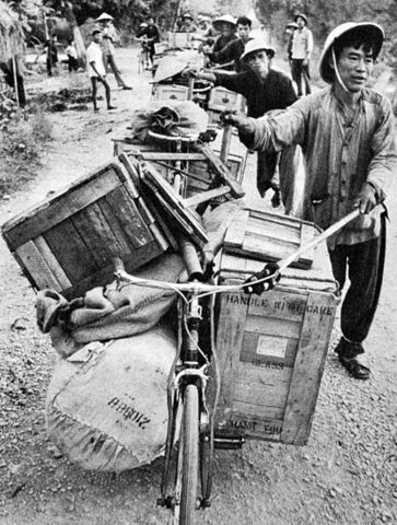 Ho Chi Minh Trail Used to Transport Weapons