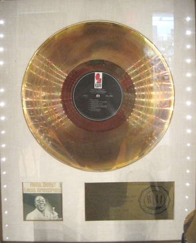 Louis Armstrong records Hello Dolly
