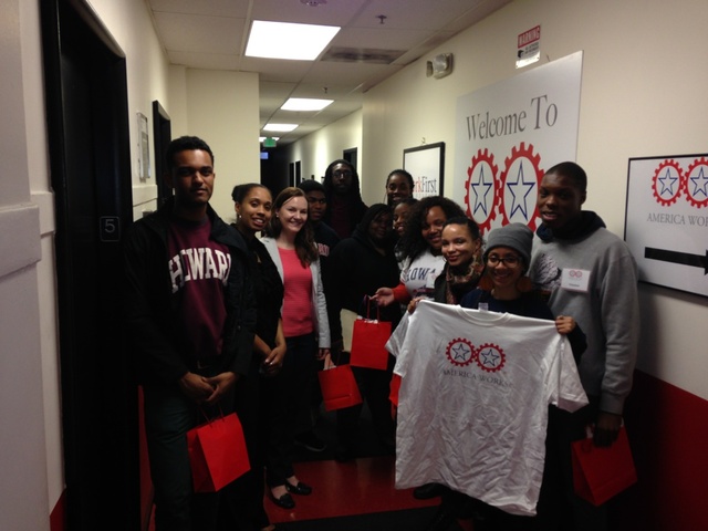 Henry Volunteering for JumpStart