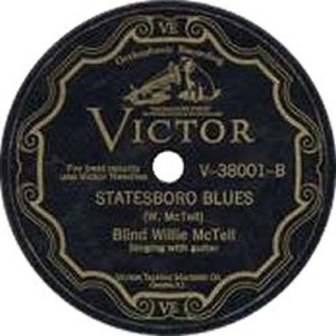Blind Willie McTell recorded Statesboro Blues
