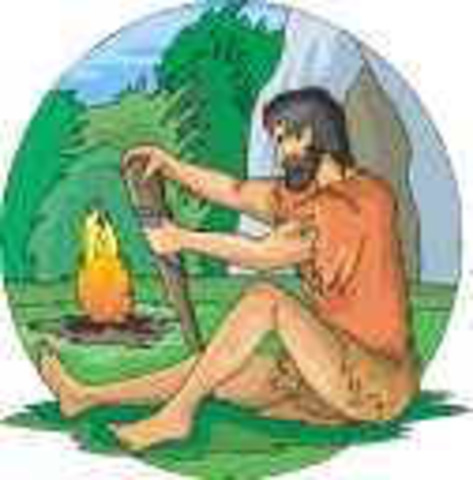 500 000 a.C. Descubrimiento del fuego