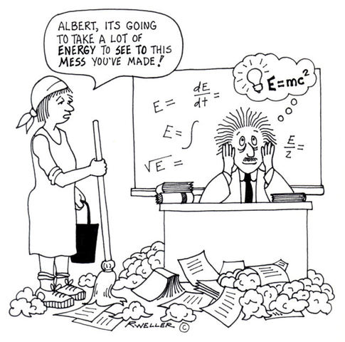 Einstein marries his girlfriend