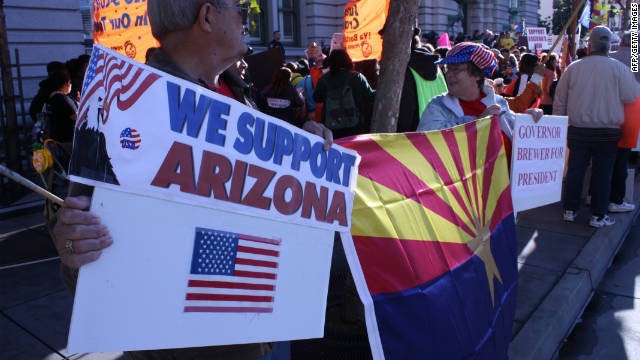 Controversial Arizona Bill (SB 1070) Signed into Law, Expanding the State's Authority to Combat Illegal Immigration