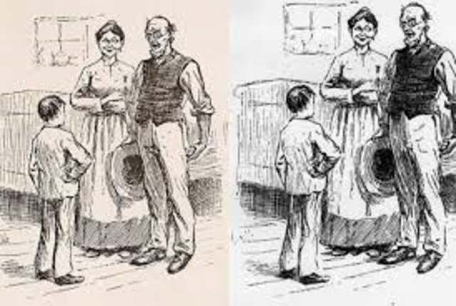 Huck finds the Phelps house