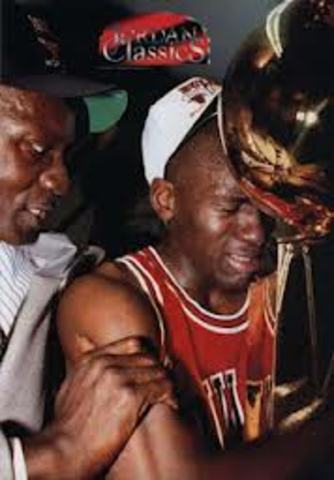 He won his three  NBA championship.