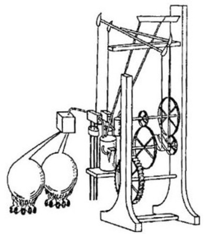 First Stationary Turbine