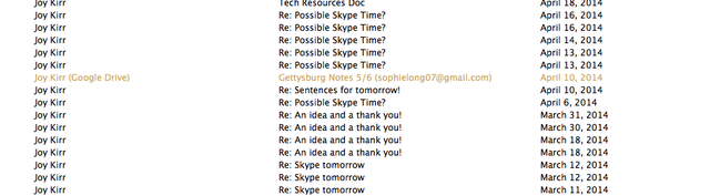 Teaching Mentor's Class