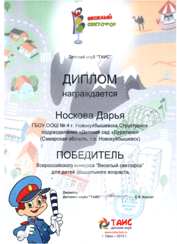 Достижения наших воспитанников.