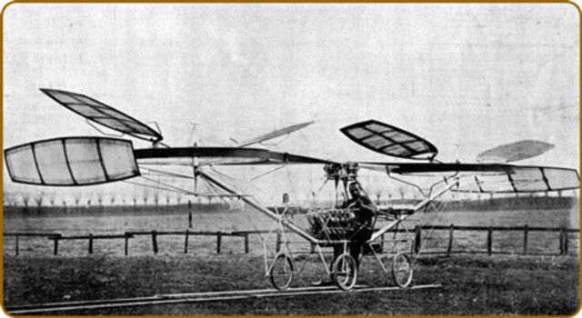First helicopter