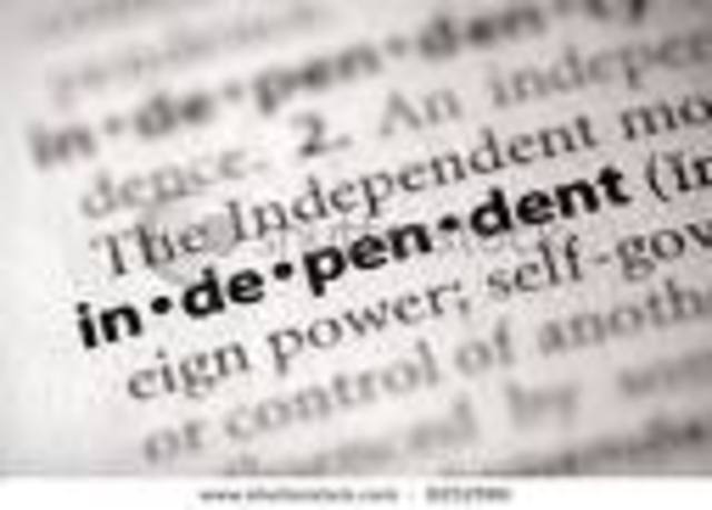 Rejection of independance!