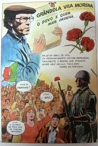 Grândola Vila Morena dá início à revolução