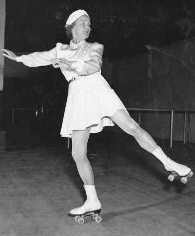 Roller skating introduced