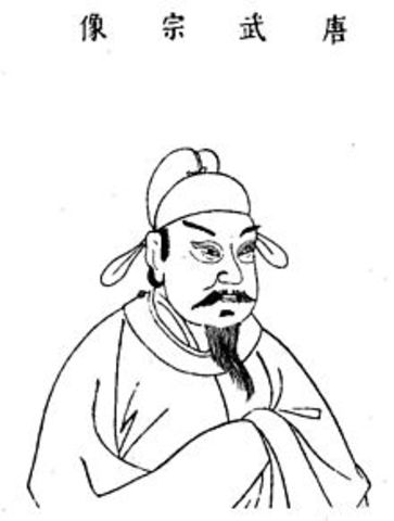 Emperor Wu-zong persecutes Buddhists and all other non-Taoist religions.
