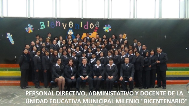 Institucion actual con equipo de trabajo equipado