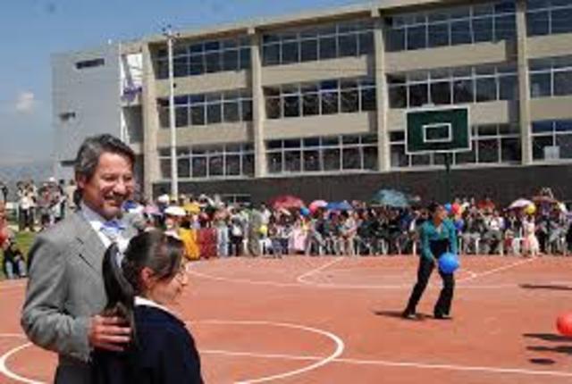Primer programa de deportes dela escuela