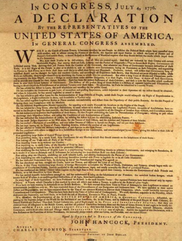 Declaration of Independence