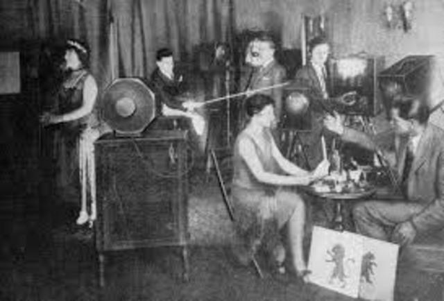 First TV studio opened