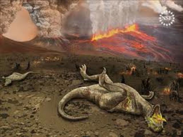 Dinosaurs Extinct- 65 MYA