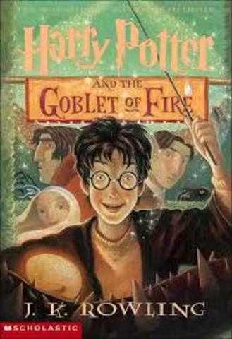 Fourth Harry Potter book Published