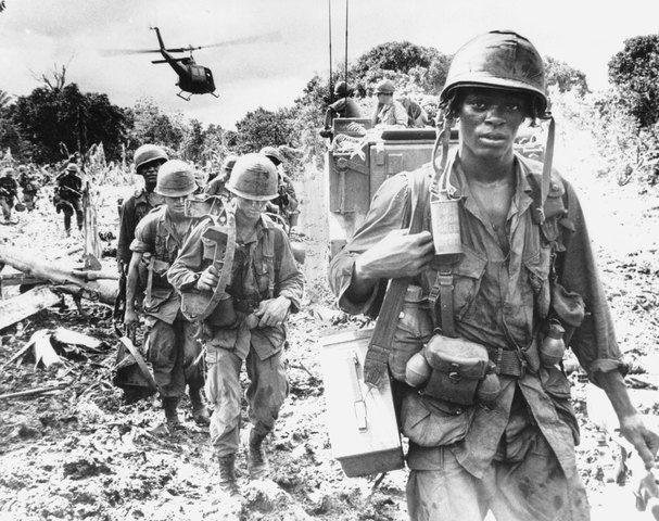 First US ground troops reach Vietnam