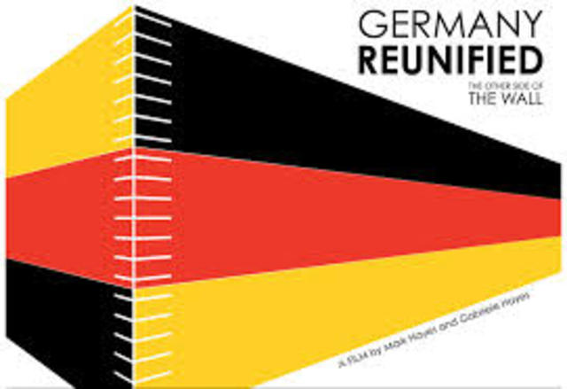 Germany is reunified