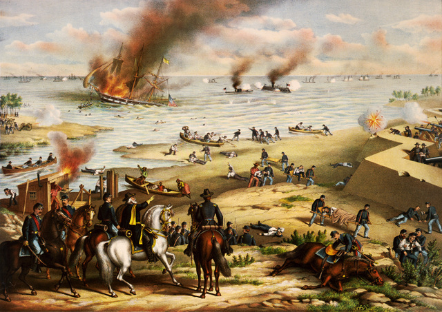Union claims Memphis in naval battle