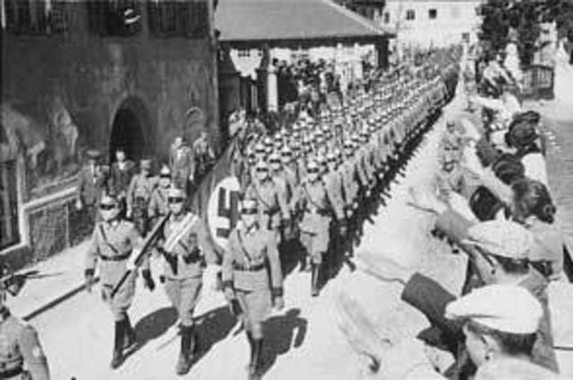 Germany annexes austria