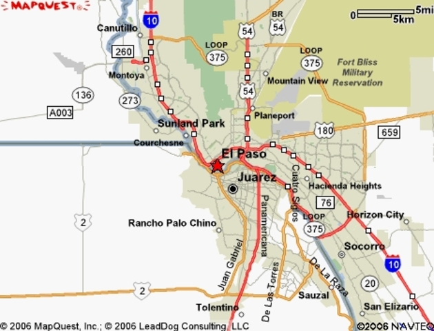A railway is inaugurated between Mexico City and El Paso