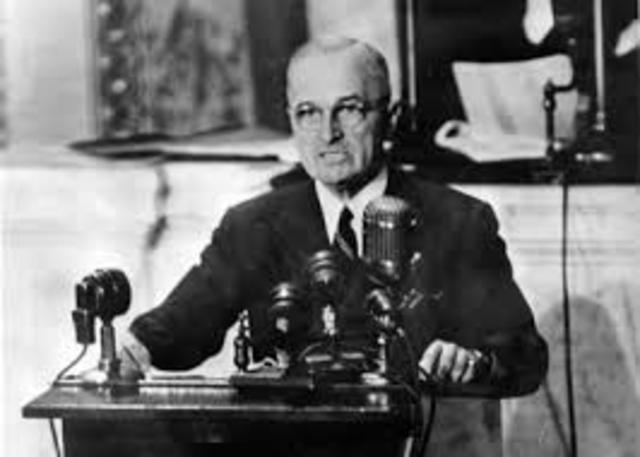 Truman Doctrine Announced
