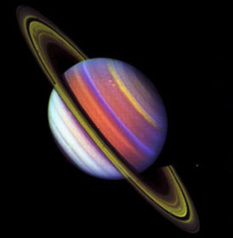 Voyager II encounters Saturn