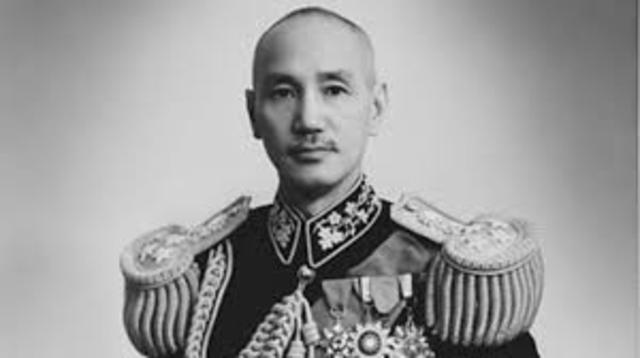 Guamindong leader Shang kai shek got mad at communists