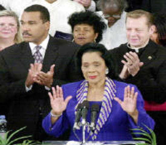 Dr. King married Coretta Scott, June 18, 1953.