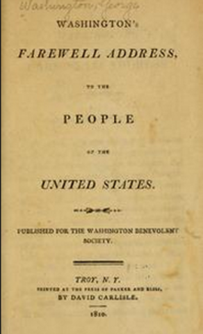 Washington's Farewell Address